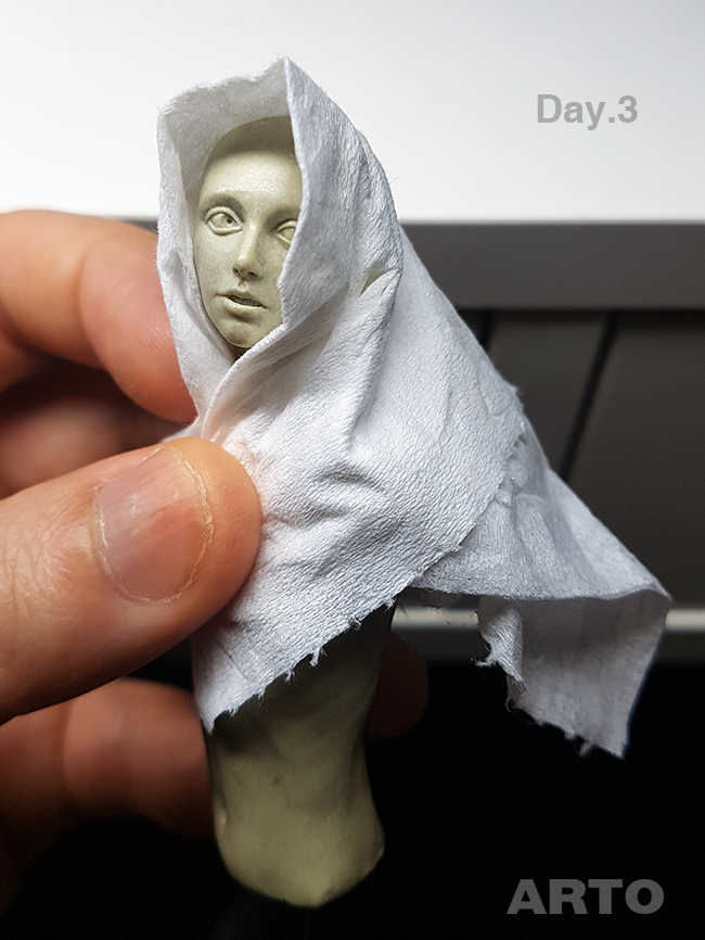 GwangyeolLee's tweet photo. Today's work goes a step further than yesterday's and adds volume to shape the figure's body type.
#arto #artopd #artoproduction #art #arttoy #toy #figure #miniature #sculpt #sculpture #sculptor #sculpting https://t.co/eyNUovevRr