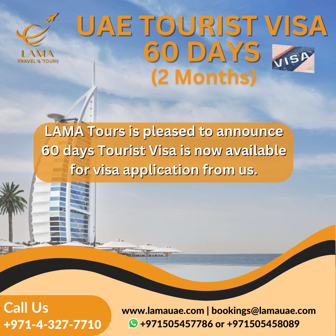 lamatours_'s tweet photo. Lama Tours offers UAE tourist visa service for the travelers who want to visit UAE for 60 days or less. You can get your visa from our website or from our office in Dubai. #uaevisa #dubaivisa #dubai #uae #visa #touristvisa #visitvisa #visachange #dubailife #dubaitour #dubaicityto https://t.co/RY6hoIfpxf