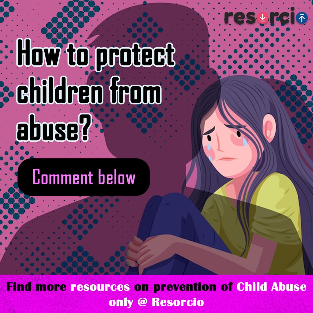 resorcio's tweet photo. Find more resources on prevention of child abuse here👇🏻

https://t.co/qJ5yClt08u

💠Every day, five children die as a result of child abuse around the world.

💠1 out of 3 girls and 1 out of 5 boys will be sexually abused before they reach age 18 in the world. https://t.co/P5GxTzCSru