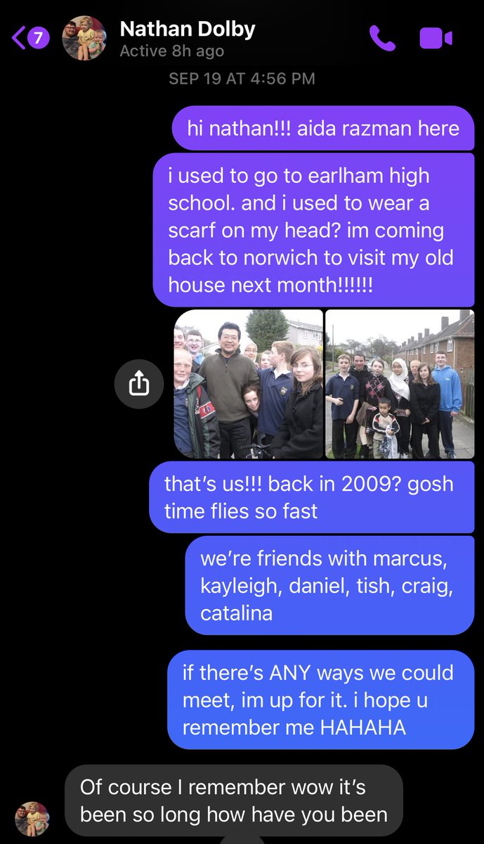 aidarazman's tweet photo. *6 hours drive 
rented a £110 car 
held my pee for 5 hours
just to catch up with this long lost 15 years of friendship*

thank you nathan it felt like a gush of memories unlocked 🔓 https://t.co/600WDkBYyg