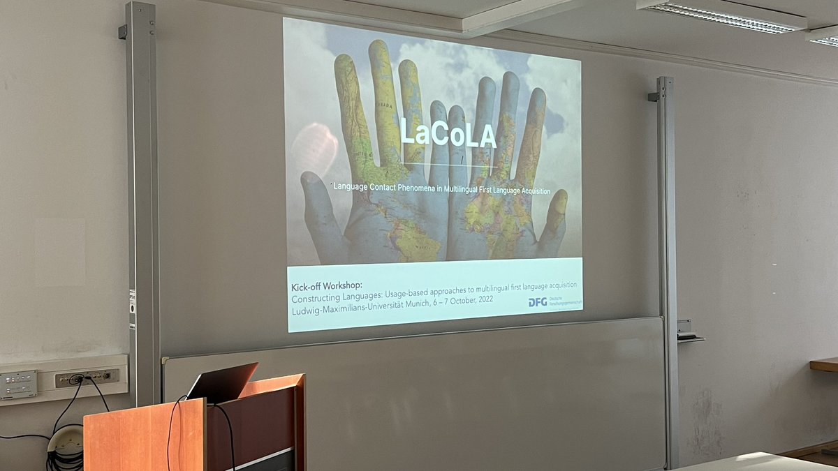 hartmast's tweet photo. All set for the kick-off meeting of our scientific network on language contact phenomena in multilingual L1 acquisition #LaCoLA https://t.co/KpveOgxvoX