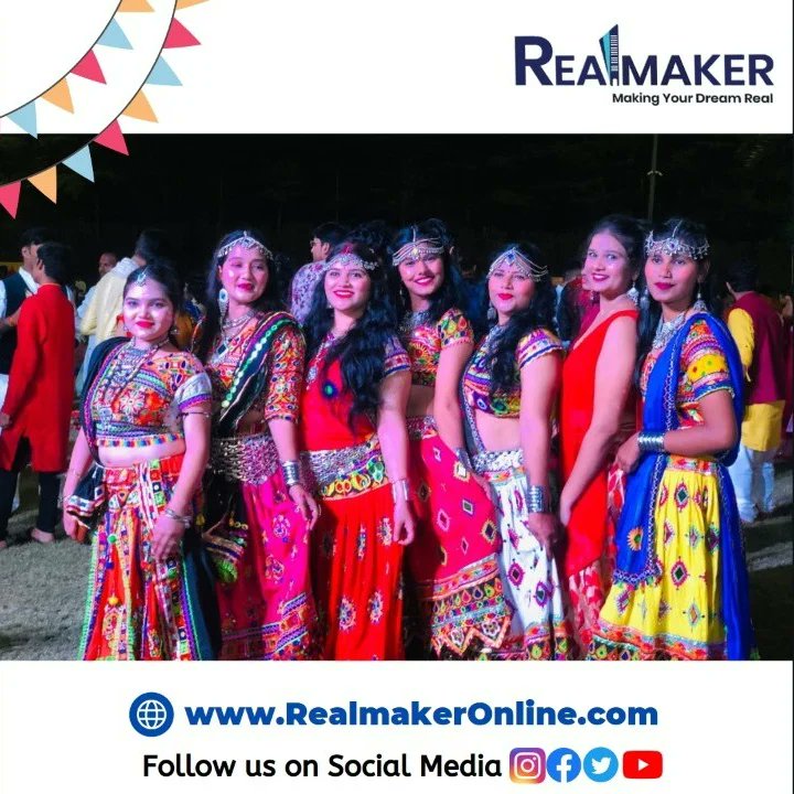 RealMaker25's tweet photo. #garbanight #garba #garba2022 #navratri2022 #navratrispecial #sheraton  #Plotforsale #flatforsale #plot #flat #residentialplot #commercialplot #propertyinindore #plotinujjainroad  #propertyinsupercorridor #plotinujjainroad #indoreproperty #realmaker #realestate #indore https://t.co/351Mo0K89v