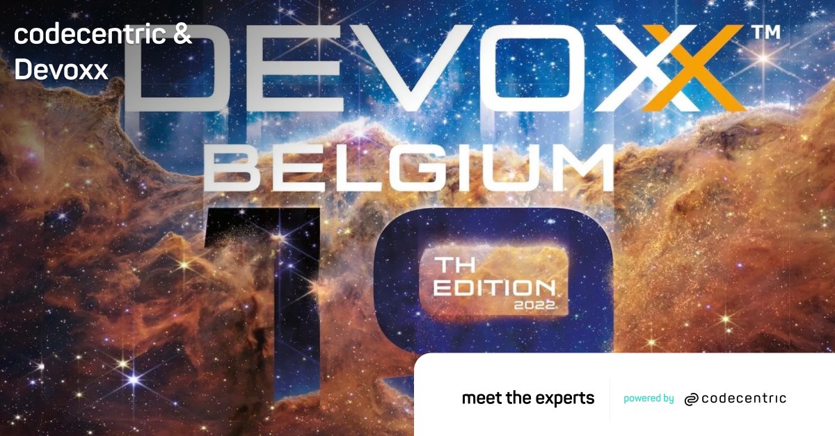 Op 12 en 13 oktober zijn wij ook aanwezig op Devoxx 2022.

Devoxx is een 5-daagse conferentie waar ontwikkelaars samenkomen en de nieuwste technologische ontwikkelingen verkennen met enkele van de meest inspirerende sprekers!

We zien we je graag daar!

meettheexperts.nl/events/devoxx/