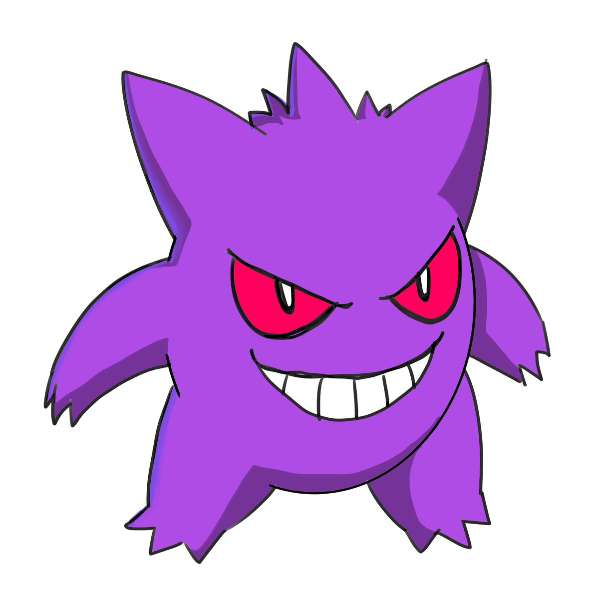 #Inktober20222 #Drawtober2022 #Pokemon #Gengar

Drawtober 2022 #5: Gengar/ゲンガー

So far, every year; I draw at least one pokemon. So, I thought - why not Gengar? Also, because its one of the easiest pokemon one can draw! XD