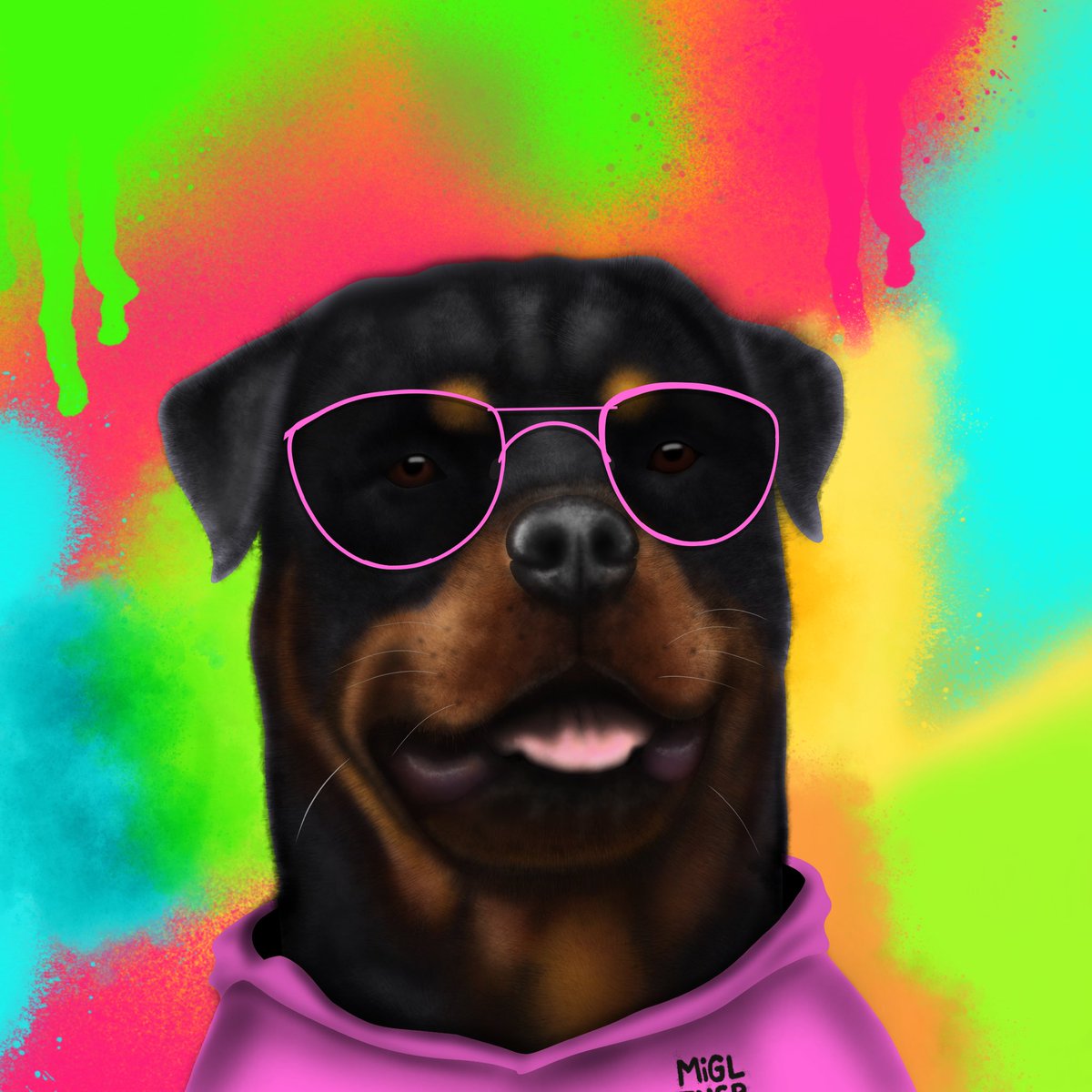 The_Butcha_Boy's tweet photo. @DarkWorldArts Head over to https://t.co/7G2FR58JAR where you can find my badass Street Dogz art work, all available on a range of Ts, Hoodies and Sweaters. #wholetthedogzout https://t.co/cpM5gKpZnD