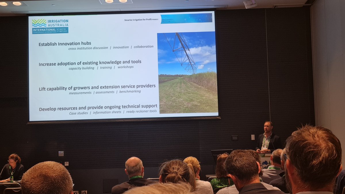 Centre for Agricultural Engineering (@caeusq) on Twitter photo <a href="/caeusq/">Centre for Agricultural Engineering</a> <a href="/Michael_Scobie/">Michael Scobie</a> presents research from his recent <a href="/Irrigation4P/">Smarter Irrigation for Profit</a> project @IrrigationAus #irrigation #irrigation4profit <a href="/caeusq/">Centre for Agricultural Engineering</a> <a href="/Michael_Scobie/">Michael Scobie</a> presents research from his recent <a href="/Irrigation4P/">Smarter Irrigation for Profit</a> project @IrrigationAus #irrigation #irrigation4profit