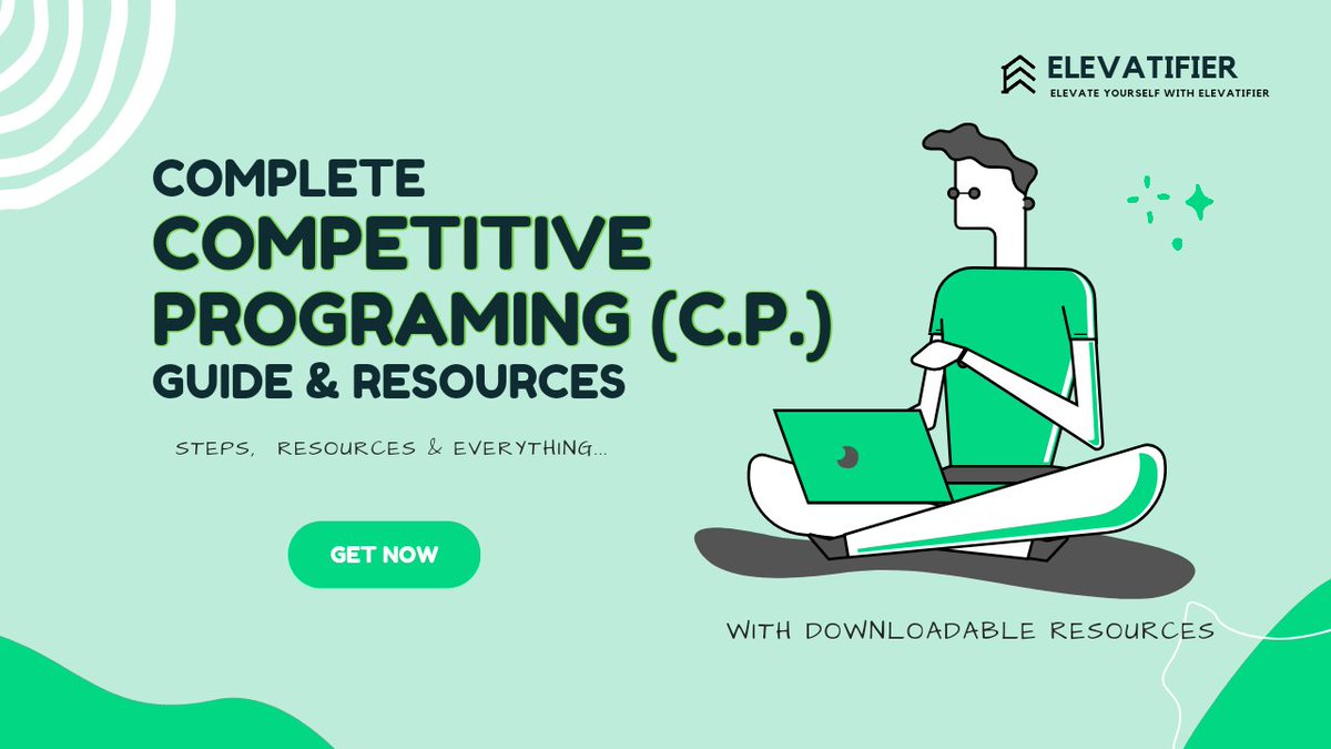 elevatifier's tweet photo. If you’re looking to break into Competitive Programing space, there’s an abundance of resources out here on Elevatifier. Watch Out our Free Programs below now:

🎫 Visit - https://t.co/9mFwkmsgC0

#cp #competitiveprogramming #resources #elevatifier https://t.co/0gr4wVVoYK