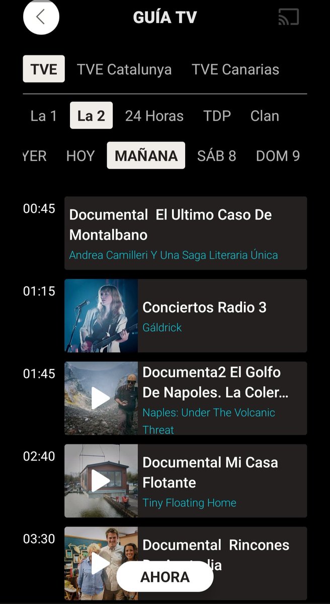 ✨Esta noche (madrugada del viernes) se emitirá nuestra actuación en los <a href="/ConciertosR3/">Conciertos de Radio3</a>, en la 2 de TVE 🥳🥳 A partir de mañana, la encontraréis disponible en el canal de contenidos <a href="/rtveplay/">RTVE Play</a>✨