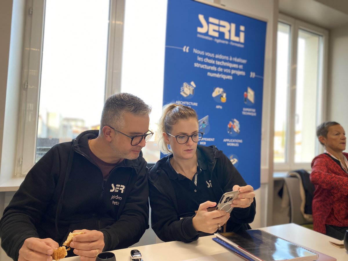 SerliFr's tweet photo. On prend des forces ☕️🥐 avant le #jobdating du salon #innn organisé par le @cbeduniortais à @NiortTech ! 
#TeamSerli 

Rdv toute la matinée à #niorttech 3e étage ! @jeromepetit et @oriannetisseuil sont en place 🤗

@NiortAgglo @reseauSPN @Apecfr @pole_emploi https://t.co/9XIRZZzz6i