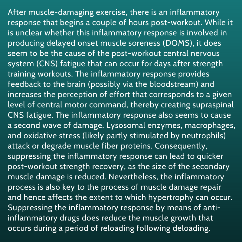 Chris Beardsley on Twitter "After strength training workouts that