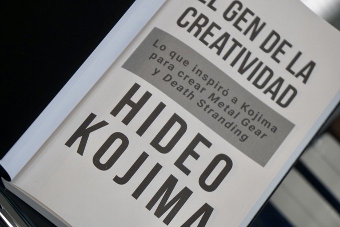 HIDEO_KOJIMA_EN's tweet photo. "The Gifted Gene and My Lovable Memes" Spanish version, "EL GEN DE LA CREATIVIDAD" has been released!!! https://t.co/QecRw5RLKe