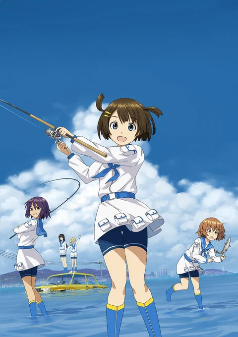#あなたのあお色の作品を見せてくださいだいたい青を基準にして塗り進めていくから、画面内に青色が無いと不安になる 