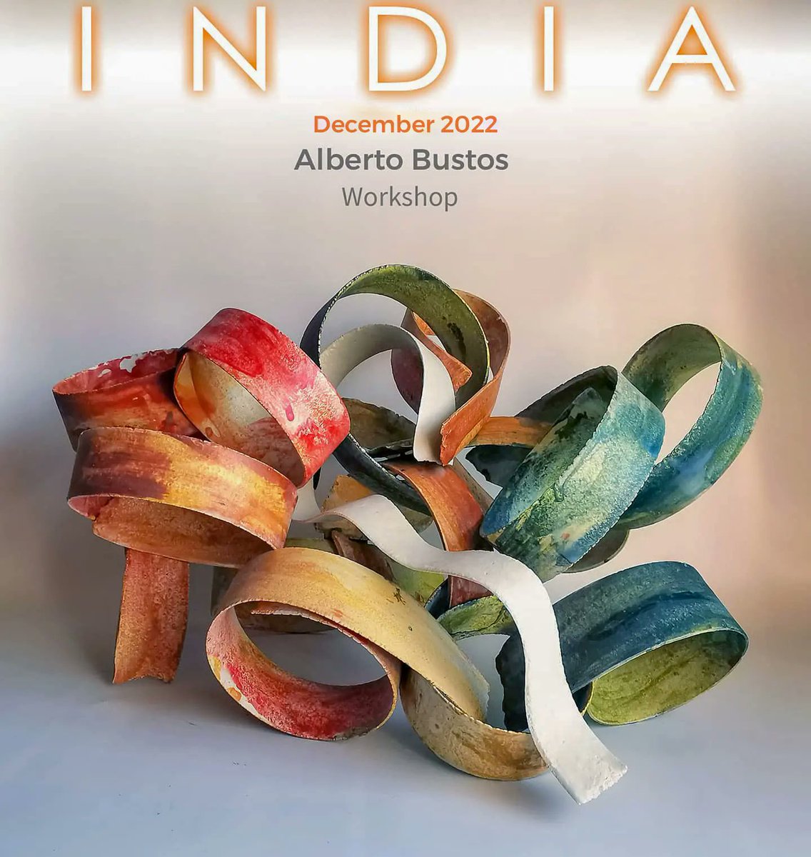 Workshops India.
2022 December.
Kerala: info@clayfingerspottery.com
Pune: rubyj@adipa.com
albertobustos.es
