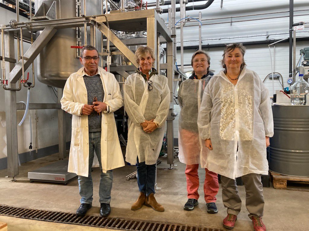 Nous étions à La Mure la semaine dernière pour visiter les installations de Naturamole !

Merci pour cet échange et cette superbe visite !