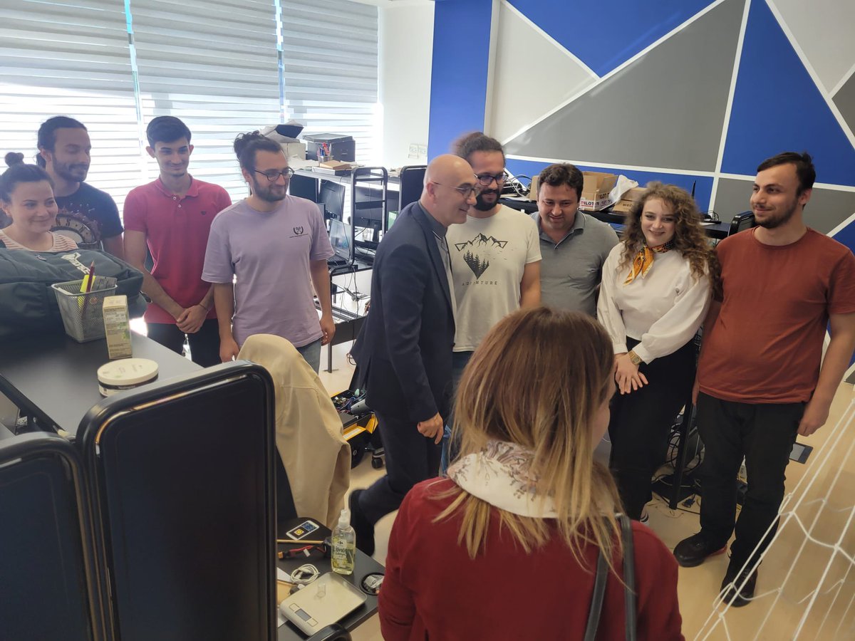 proftameryilmaz's tweet image. YTÜ Teknopark’ta Sırma Yavuz hocamızın kurduğu @polonomrobotics çok genç bir ekiple üst düzey çözümler ve ürünler üretiyor.
#ARGEdeLiderYTÜ