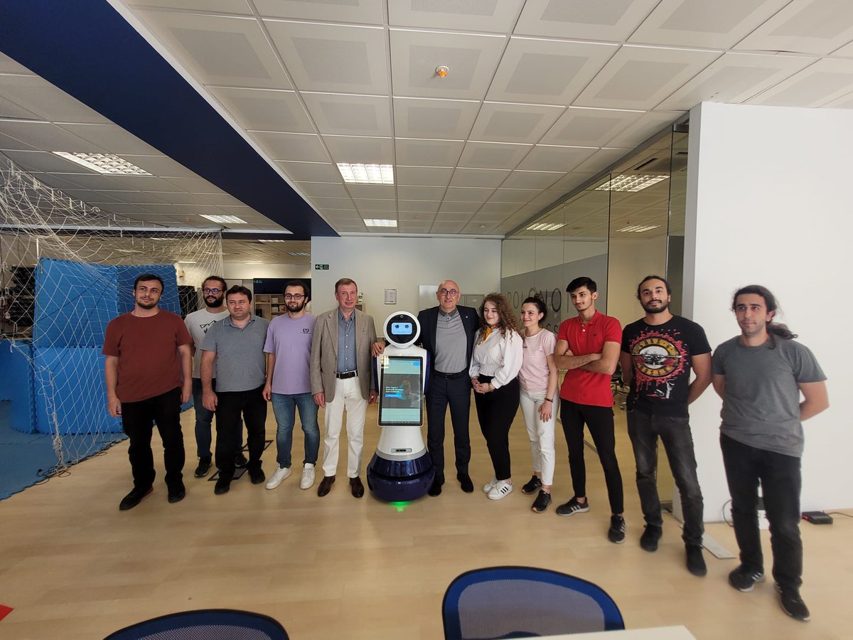proftameryilmaz's tweet image. YTÜ Teknopark’ta Sırma Yavuz hocamızın kurduğu @polonomrobotics çok genç bir ekiple üst düzey çözümler ve ürünler üretiyor.
#ARGEdeLiderYTÜ
