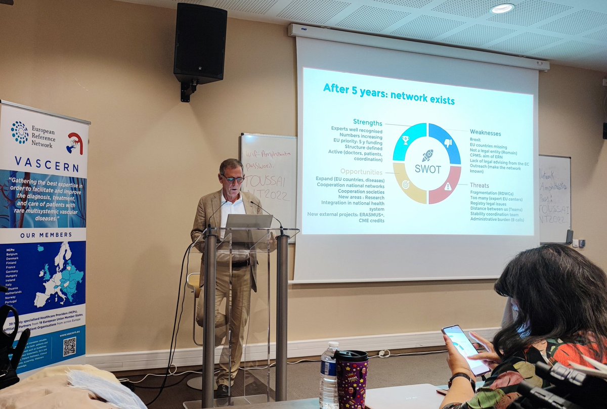 vascern's tweet photo. 📢 LIVE FROM VASCERN DAYS 2022!!!

VASCERN Days has kicked off! The coordination team is presenting all the achievements and new updates of VASCERN over the past year. 

#VASCERNDays2022 #ERNeu #rarediseases #seminar #conference https://t.co/Ihq69gIXc1