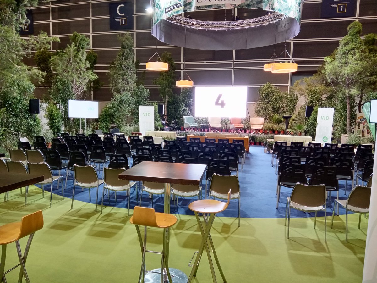 COITAVC's tweet photo. ⏳ Ya estamos por @Iberflora, preparándolo todo para la 3ª jornada del Congreso VIO. 🙌🏻

Os esperamos a todos!! 🤩

@AjuntamentVLC @VLCTechCity @valenciactiva_ @GVAagroambient @grupocobra1997 

#congresovio #bioproteccion #sostenibilidad #coitavc #valencia #european #greencities https://t.co/HNmQl0sDFt
