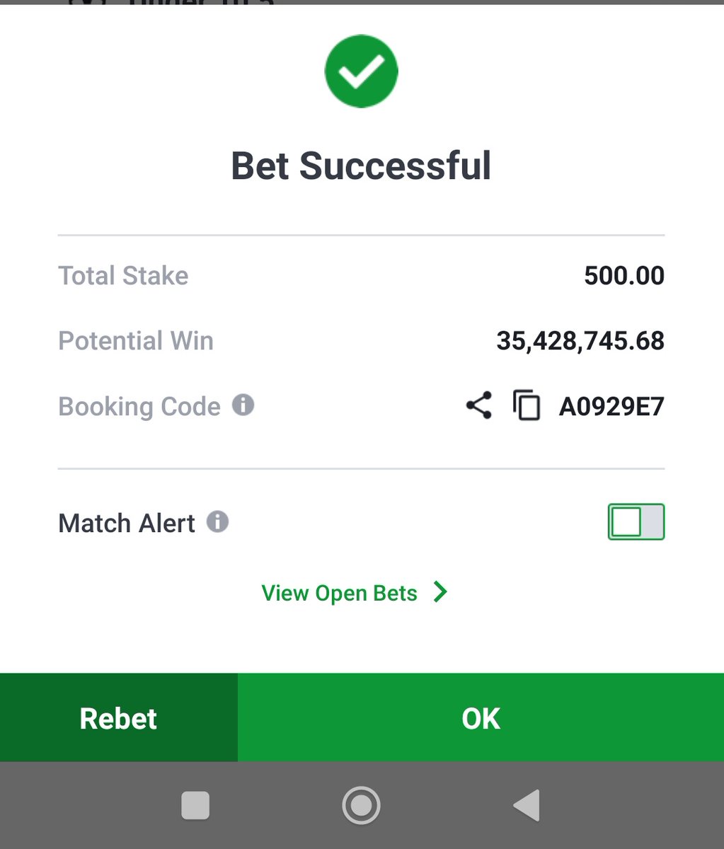 bossolamilekan1's tweet image. 3million and 35million game on sportybet,join my telegram channel for edit or tag your favourite punter for it.
@Ekitipikin @LouieDi13 @cindy_blog
@ConvertOdds @bettingkingz9

t.me/AAAAAFAiLCAXY7…