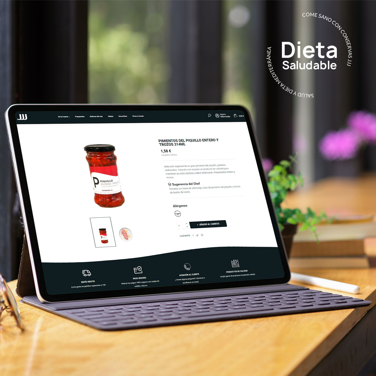 procesyva's tweet photo. Pasión ♥️ y esfuerzo 💪 en cada proyecto, nueva web y tienda online para Conservas JJJ #Ahoraeselmomento para hacer crecer tu negocio, somos el compañero ideal para tu aventura digital.
#Somosloquehacemos #Hacemoscrecertunegocio
👉https://t.co/uHHzBOG6Ek https://t.co/gSEOsSSFq5