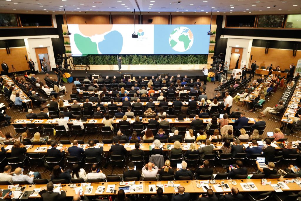 KJKoushos's tweet photo. Εξαιρετικά σημαντική η Σύνοδος @UNECE για το Περιβάλλον. Η πραγματοποίηση της στην Κύπρο καταδεικνύει την εμπιστοσύνη που λαμβάνει η χώρα μας για τη διαχείριση της κλιματικής ��ρίσης.Τα Συμπεράσματα θα ενισχύσουν τις κυβερνήσεις για αποτελεσματική προστασία του περιβάλλοντος. https://t.co/kqLmg7Qhnn
