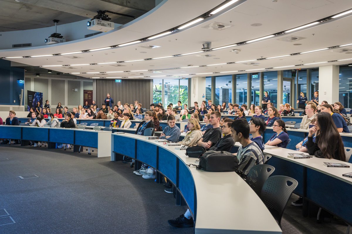 jesscrawford13's tweet photo. Was such an amazing opportunity to present a lightning talk about the work we are doing at NBTC at the #QUT Future You Stem Summit! So inspriring to speak to so many students who are committed to their future in STEM. Takes me back to my ambassador days. #QUTSTEM #STEMis4me https://t.co/H8mYvDeuVz