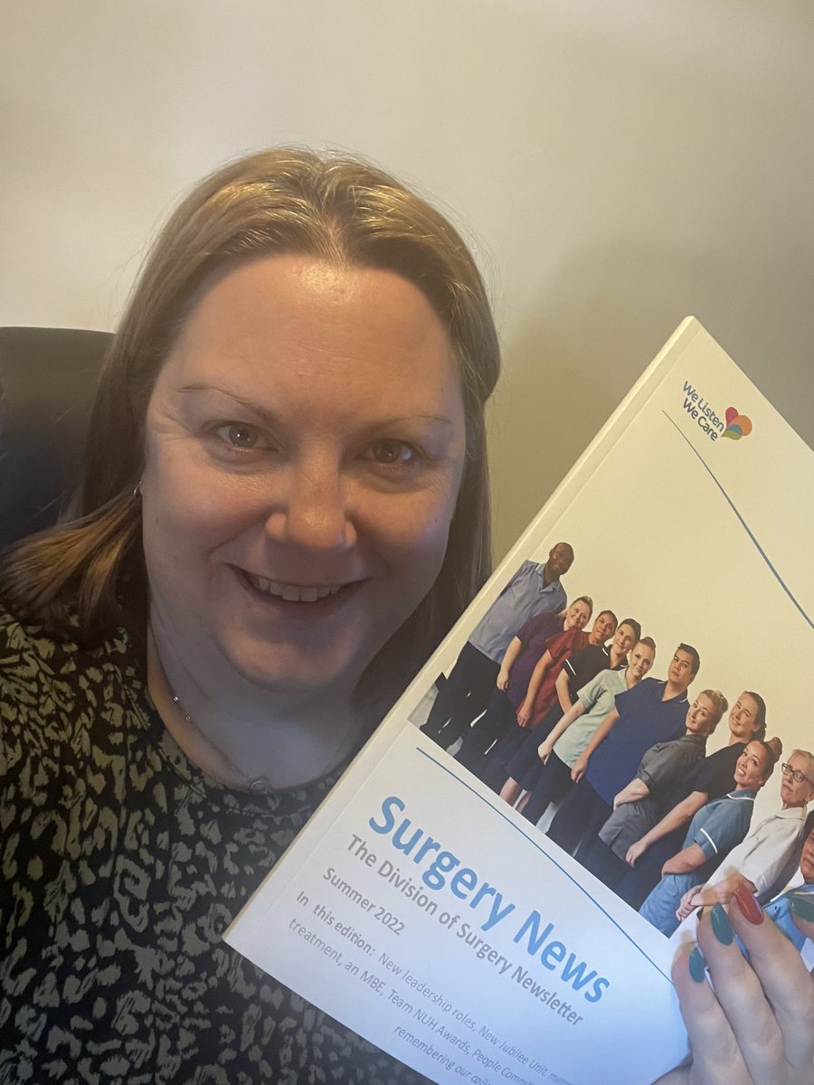 24ttnutrition's tweet photo. Brand new edition of Surgery News! Jam packed full of news, stories, celebrations and recognition. Have you got your copy yet? @NUHSurgery #TeamSurgery #SurgeryNews https://t.co/vQDPirdsc4