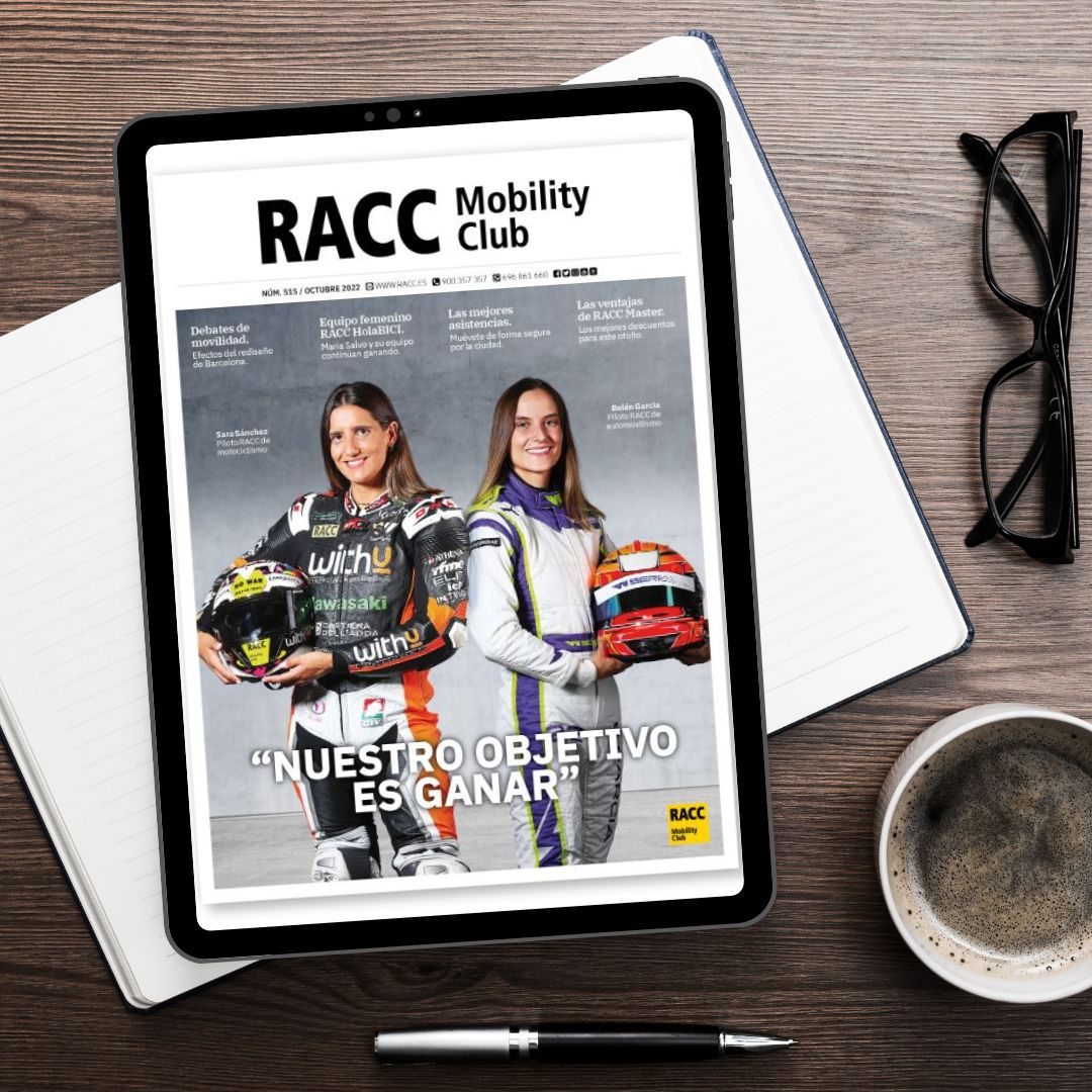 ClubRACC's tweet photo. 🗞️ ¡Nueva Revista RACC!

En portada, @belengarciaes y @SaraSanchez64 🥰
“𝘕𝘶𝘦𝘴𝘵𝘳𝘰 𝘰𝘣𝘫𝘦𝘵𝘪𝘷𝘰 𝘦𝘴 𝘨𝘢𝘯𝘢𝘳” 

📰 https://t.co/4PeSjnCwu3

💛 #MobilityClub https://t.co/0d2IsKoVEA