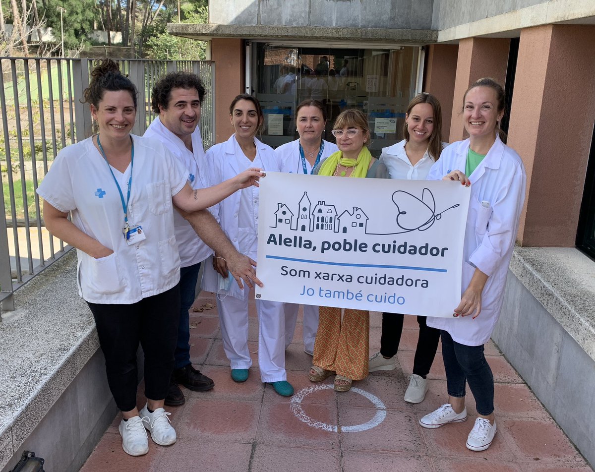 Bonica trobada ahir amb l’equip d’Atenció Primària d’Alella per explorar vies de col.laboració amb la iniciativa comunitària ‘Alella, poble cuidador’. Amb moltes ganes de seguir sumant forces per a que totes les persones puguem cuidar i ens sentim cuidades i acompanyades. 💜