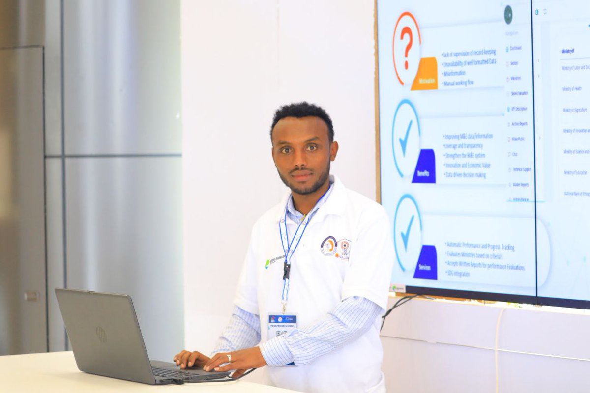 EthiopianAII's tweet photo. The third day of #PanAfriconAI2022 exhibition continues as bright as the beginning. The Ethiopian Artificial Intelligence Institute, other institutions, start-ups are waiting for guests to showcase their products &amp; services. #Ethiopia #ArtificialIntelligence #EthioTelecom https://t.co/qQTHdbMdJV
