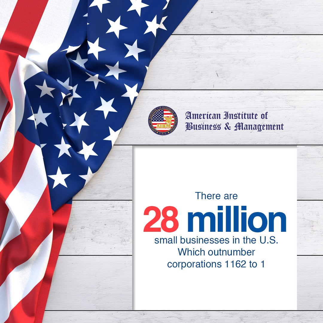 AmericanInsti20's tweet image. From Main Street to Wall Street, small businesses are the backbone of the American economy! 
Visit here:- aibm.us

#economy #AIBM #business #america #americaneconomy #institutes
#facts