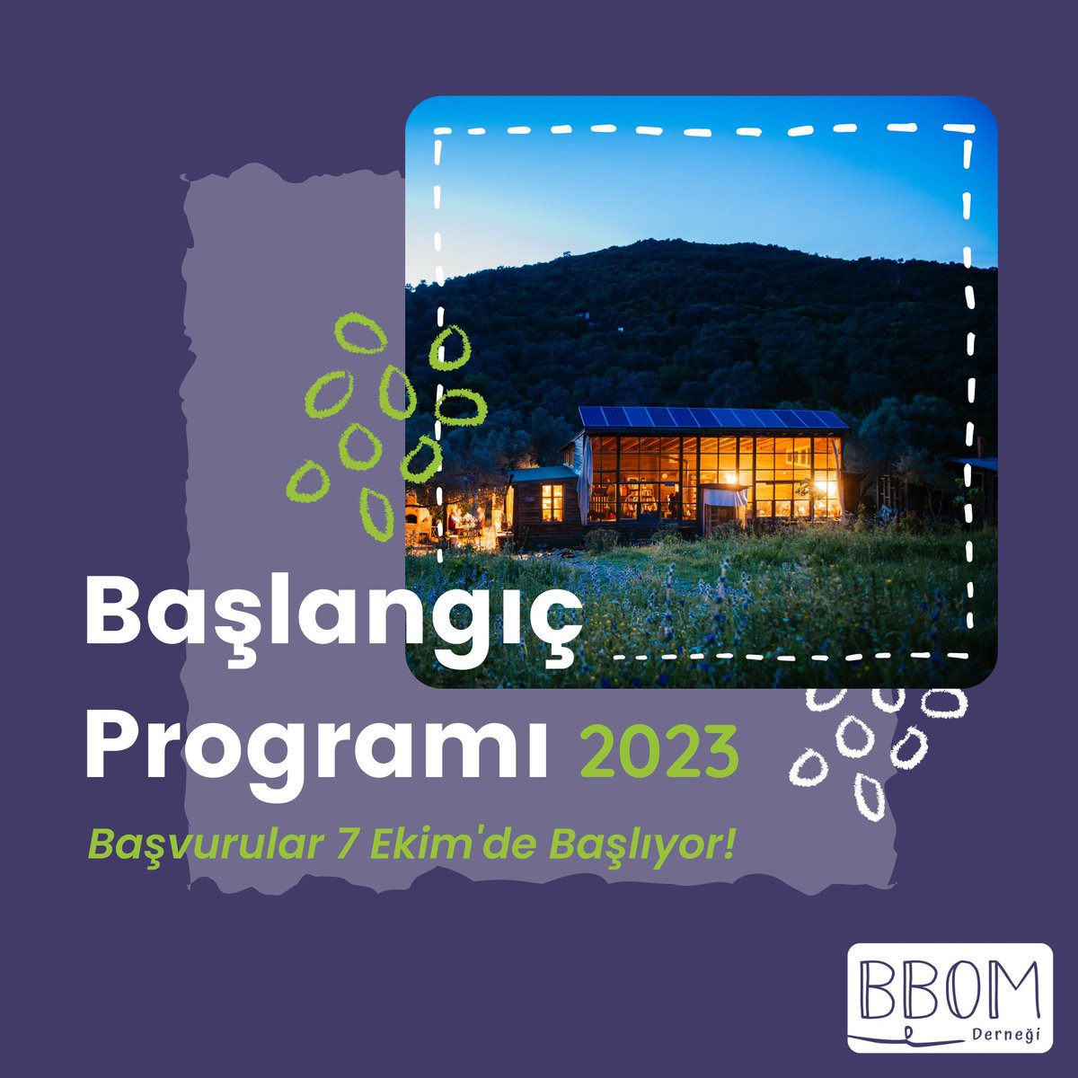 Çok yakında 📣 BBOM Öğretmen Köyü 2023 Başlangıç Programı için başvurular 7 Ekim Cuma günü başlıyor! BBOMÖK topluluğuna katılmaya, katılımcı ve barışçıl öğrenmeye gönüllü olanlar, program detayları ve başvuru formu için takipte kalın!
#bbomöğretmenköyü #BaşlangıçProgramı2023