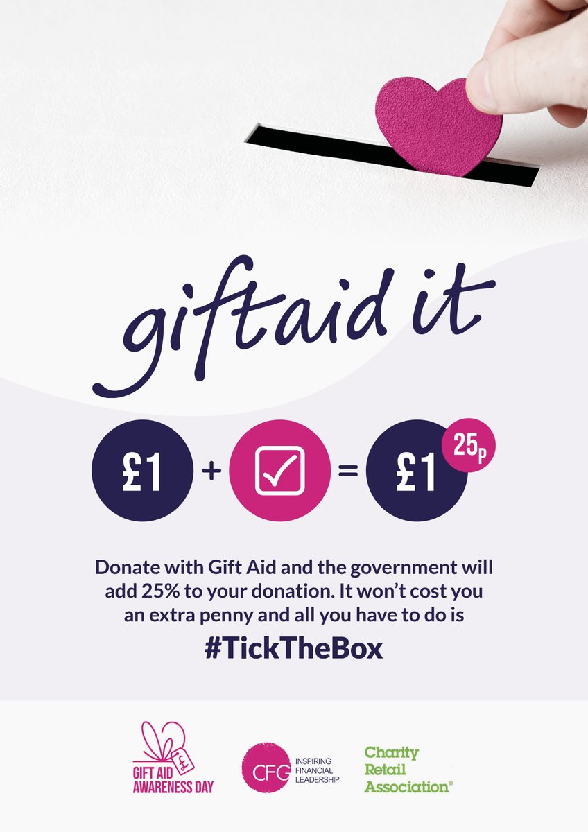 Gift Aid helps us to do more every year in Antarctica. If you are thinking of making a donation to support this year’s conservation, do remember to #TickTheBox ✔️ if you can. Thank you!