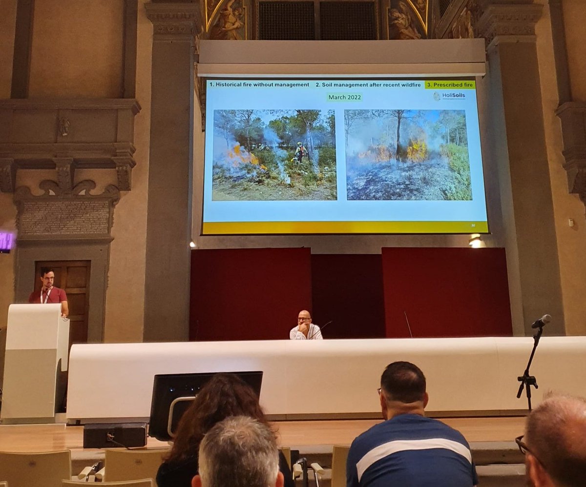 Xavier Ubeda (@xubeda) on Twitter photo Antonio Peñalver-Alcalá <a href="/GramUB/">GRAM</a> presenting at the Fire Ecol Across Boundaries: Connecting Sci And Manag Congr in Florence. Soil disturbances, recovery capacity with different soil management after wildfires. <a href="/holisoils/">HoliSoils Project 🇪🇺</a> project. #wildfire #soil #GRAF <a href="/edu_sagi/">Eduardo Garcia</a> <a href="/Antp901/">Peñalver-AlcaláA</a> <a href="/jfarguell/">Joaquim Farguell</a> Antonio Peñalver-Alcalá <a href="/GramUB/">GRAM</a> presenting at the Fire Ecol Across Boundaries: Connecting Sci And Manag Congr in Florence. Soil disturbances, recovery capacity with different soil management after wildfires. <a href="/holisoils/">HoliSoils Project 🇪🇺</a> project. #wildfire #soil #GRAF <a href="/edu_sagi/">Eduardo Garcia</a> <a href="/Antp901/">Peñalver-AlcaláA</a> <a href="/jfarguell/">Joaquim Farguell</a>