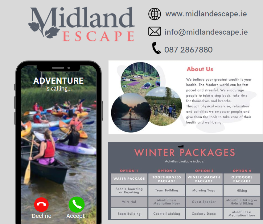 Are you looking for Corporate Wellness and Team Building opportunities for you and your employees? 

Check out <a href="/EscapeMidland/">MidlandEscape</a> for a tailor made package - Offering everything from paddle boarding and kayaking, to cocktail making and yoga!