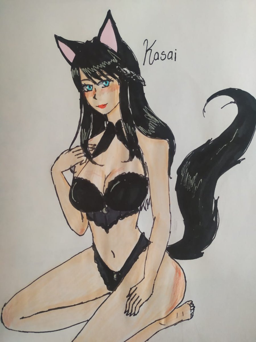 AShirkeish's tweet photo. Dibujito de otra de mis OCs https://t.co/190qSJuimK