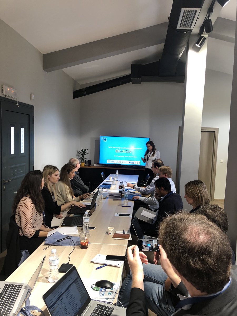 Prof. Irini Angelidaki from <a href="/DTUtweet/">DTU</a>  presents the work that has been done for #microalgae cultivation in respect to #astaxantin production <a href="/BlueBioCOFUND/">BlueBio COFUND</a> <a href="/grafeiotypouelg/">ΕΛΓΟ ΔΗΜΗΤΡΑ</a> <a href="/CERTHellas/">ΕΚΕΤΑ-CERTH</a> <a href="/KU_Leuven/">KU Leuven</a> <a href="/MatisIceland/">Matís</a> <a href="/UMmalta/">University of Malta</a> <a href="/DTUtweet/">DTU</a> <a href="/ecoresourcesGR/">ecoresources</a> #BlueBioChain