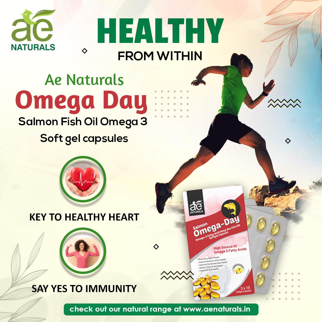 aenaturalsoffcl's tweet photo. The key to a healthy heart is to say yes to immunity.
Ae Naturals Omega Day Salmon Fish Oil is one of the best food for your immunity.
#aenaturals #fishoil #omega #omega3 #omega3benefits #omega3supplements #omega3capsules #healthyliving #healthyliving https://t.co/RtrGC4ajd6