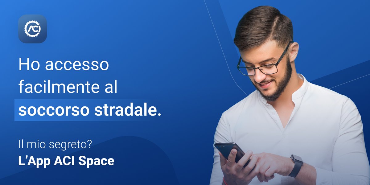 ACI_Italia's tweet photo. #ACISpace
#ACI Space: tutti i servizi ACI di cui hai bisogno in un’unica App 👉 https://t.co/ayUWNhDEKE. https://t.co/gVbFObbgU1