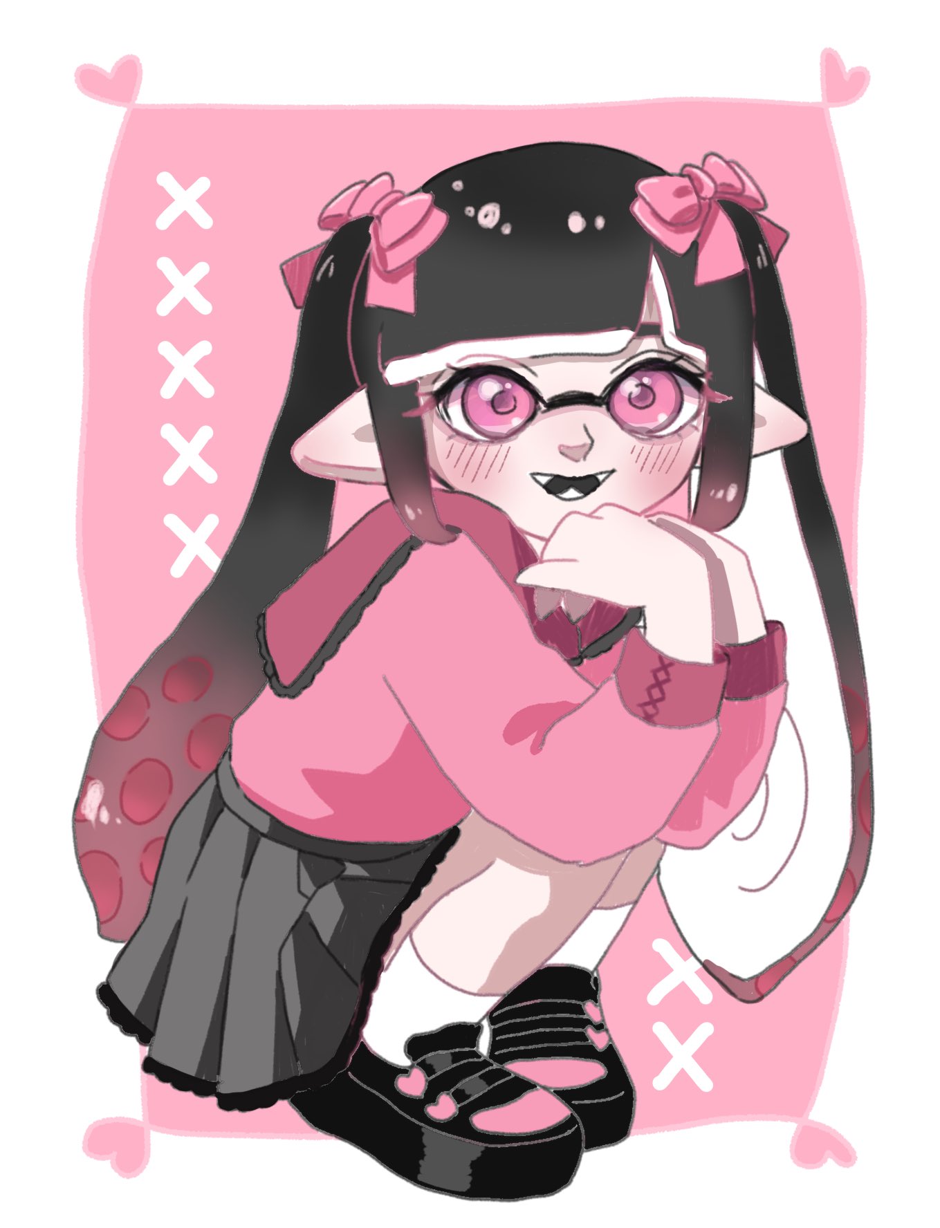 スプラトゥーン　amino とがせ🚼お絵かきV on X: 