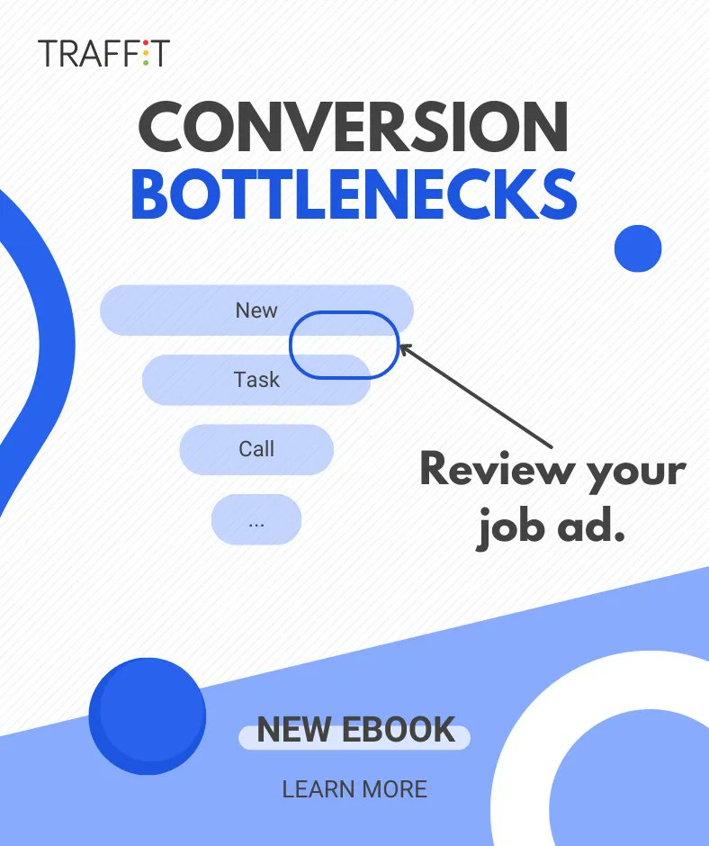 Do you reject lots of candidates after reviewing their application? Pay attention to your job description, maybe it doesn’t inform precisely who you are looking for. Check out our new free ebook and learn how to drive actionable insights from your data.  
buff.ly/3CAulP2