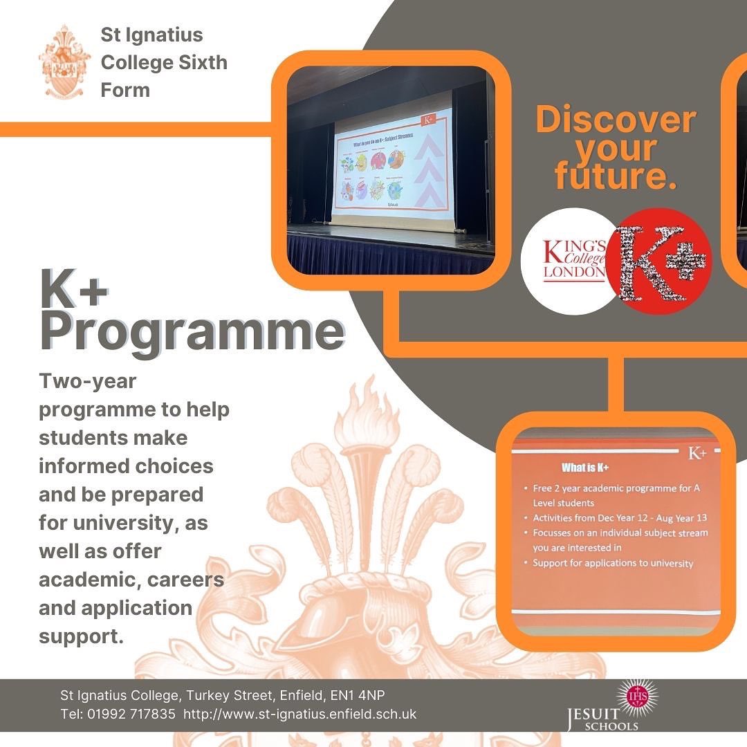 St_Ignatius's tweet photo. We recently have welcomed 2 guests to speak to our #sixthformstudents as part of our #Ambitionprogramme. Ciara from Olleco and Olivia from @KingsCollegeLon to help broaden students' knowledge of possible #careeropportunities. More guests are to be announced!🗓️🎙️ https://t.co/cwbmi6Ug1Q