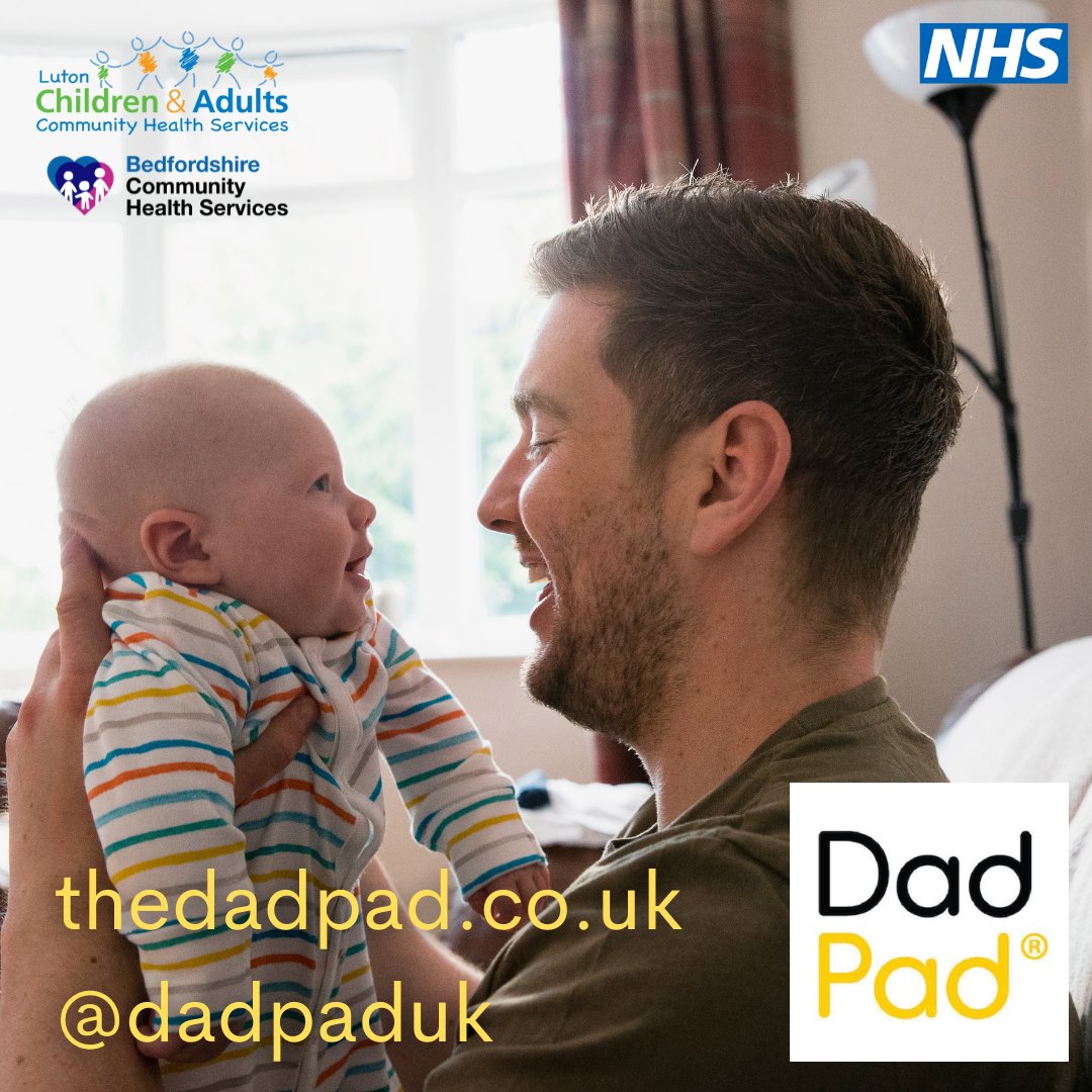 BedsCHS's tweet photo. If you're a #dad with a newborn, even if you've done it before, make sure you check out Dadpaduk!
#AllBabiesCryLB #newdads #newfamily #Luton #Bedfordshire #babies #mother #father #children #family #childhood #parenting #cryingbabies #newborns #infants #crying #emotional https://t.co/xJOR6LLzma