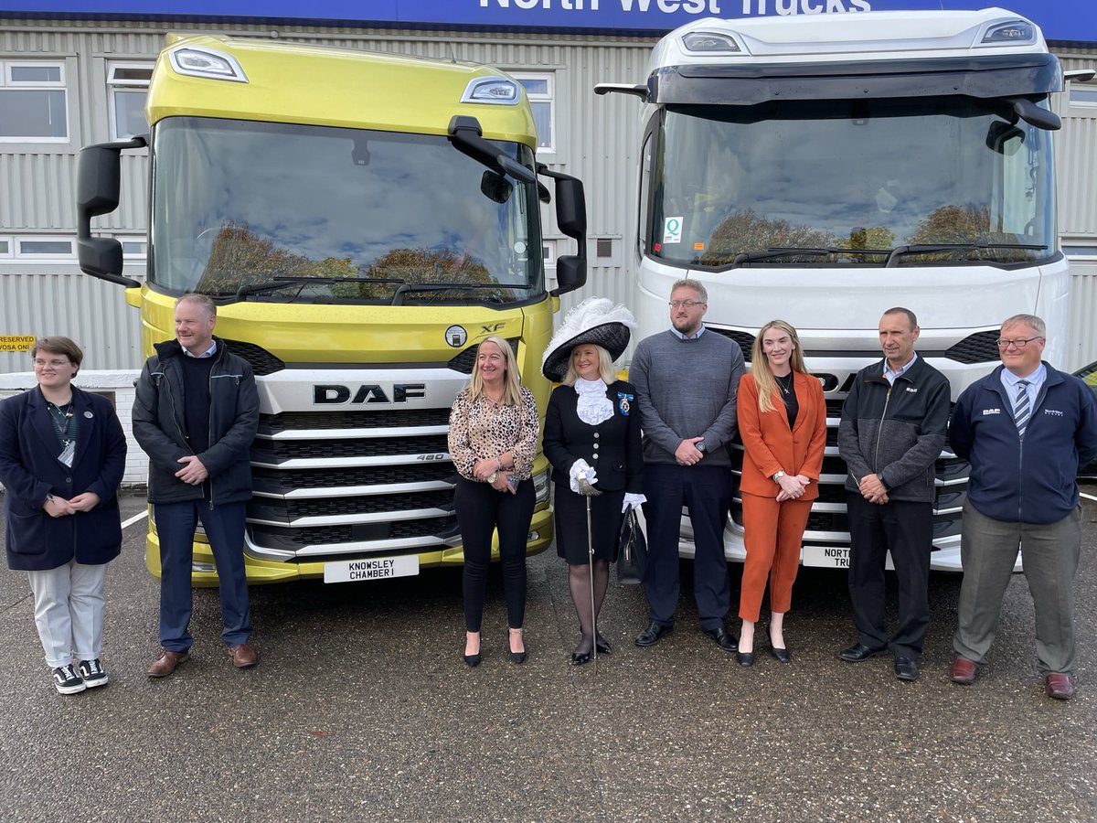 Terrific to meet the #apprentices and the team from @NorthWestTrucks #commitment #healthandwellbeing #opportunities #investinginpeople #community #DAFXD #daftrucks #ThankYou