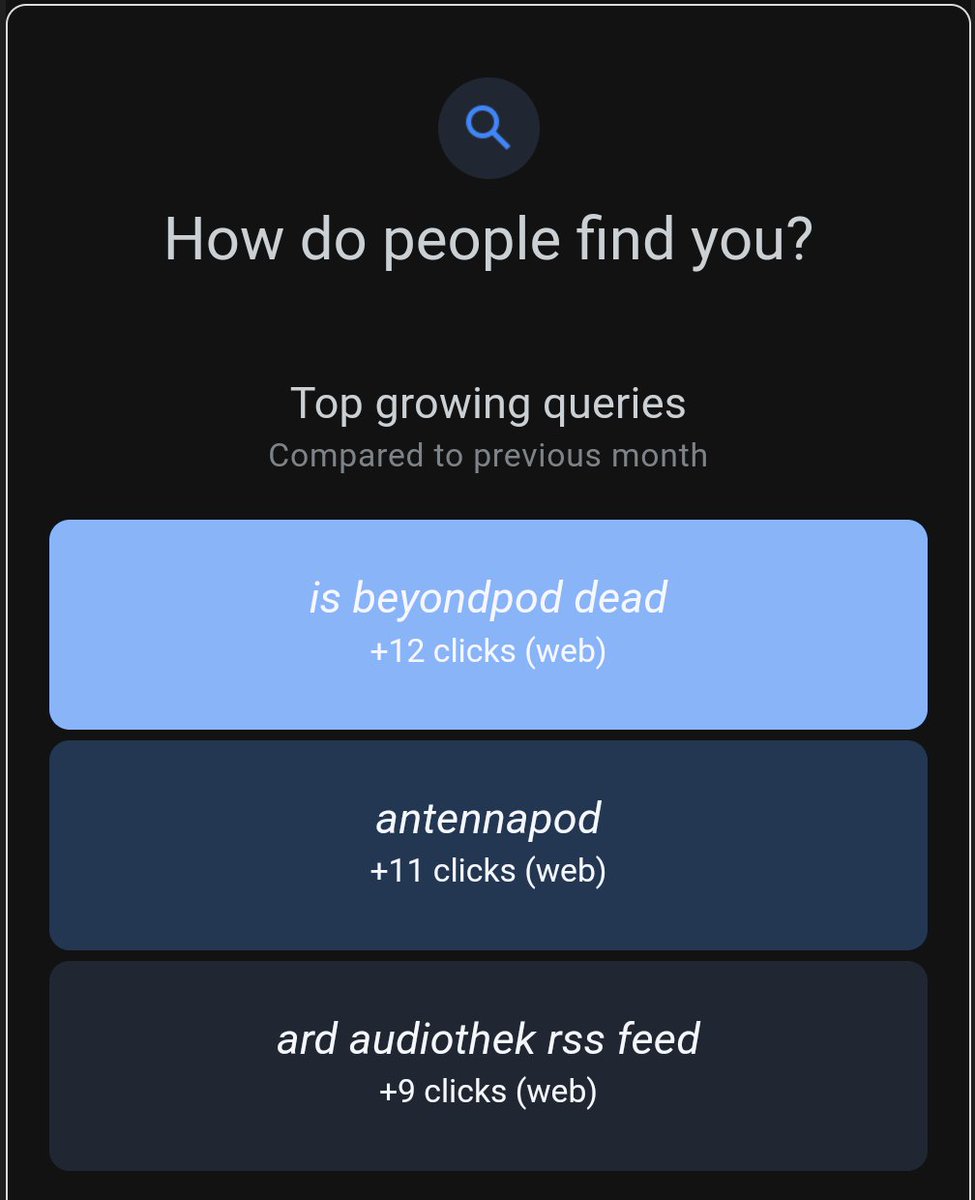 antennapod's tweet photo. Everyone looking for a #BeyondPod replacement: we're most happy to welcome you. And if you miss a feature, don't hesitate to let us know. https://t.co/06H30mk349