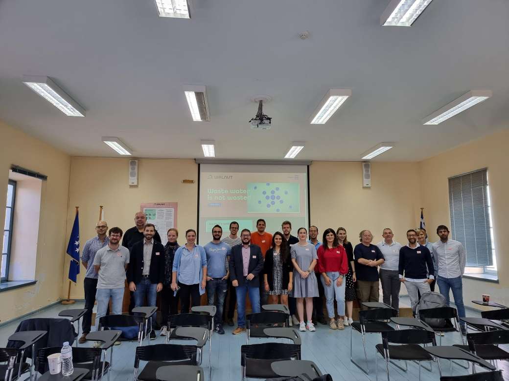 ♻️ Happy to be reunited in #Athens for the #WalNUTproject Periodic Meeting!

👥 Currently discussing the project's progress &amp; the future steps