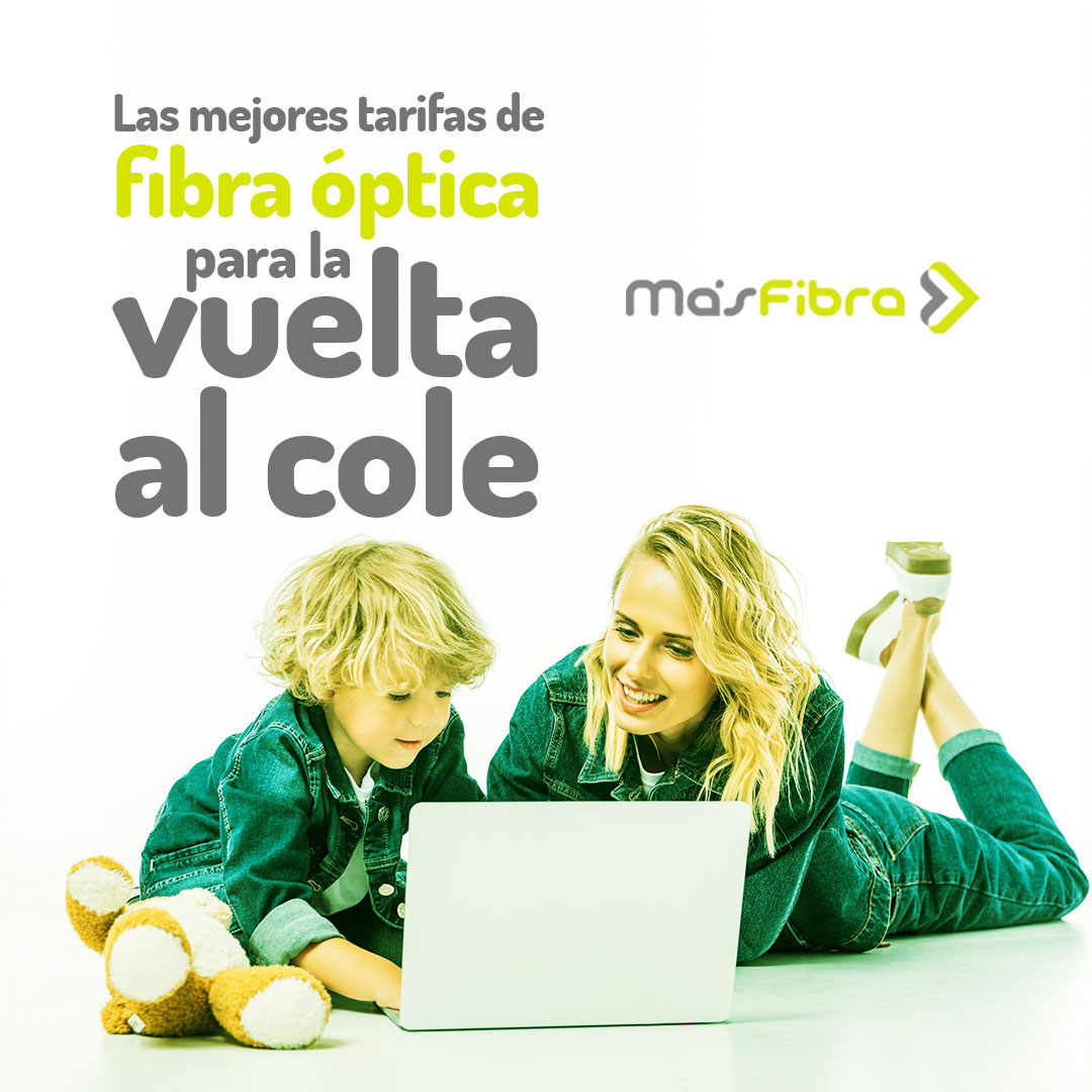 ¡Hola vecino!, ¿tu hijo necesita una conexión a Internet para realizar sus tareas escolares? Disponemos de fibra óptica hasta 600Mb, sin cortes ni interferencias para que le pueda servir de apoyo a la hora de hacer trabajos y consultas en Internet.

💻 masfibra.es