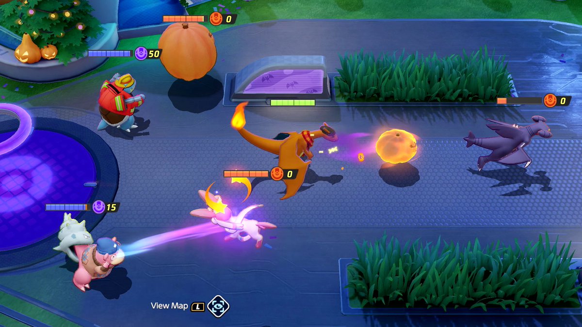 Vuelve el mapa exclusivo de halloween de #pokemonUnite