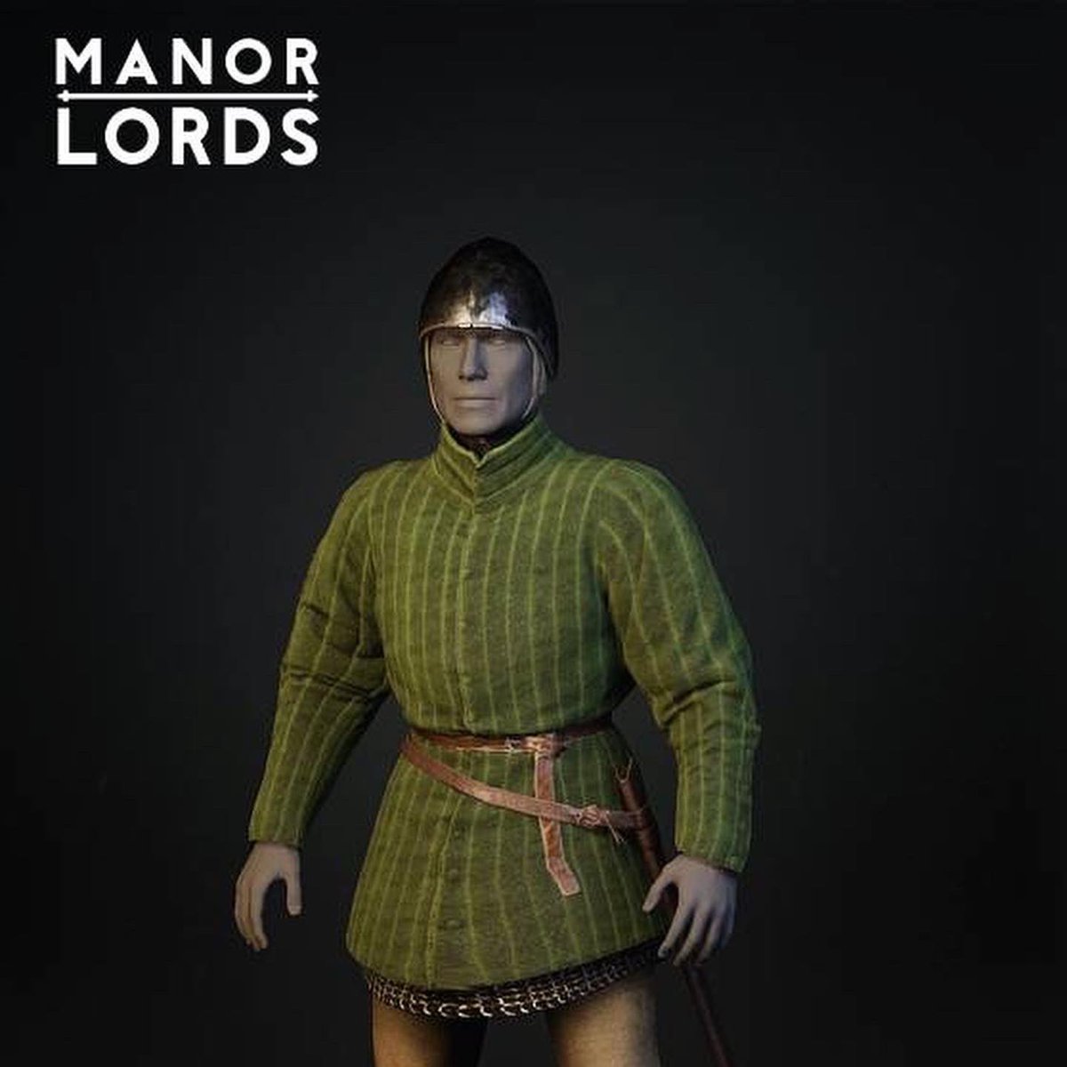 And here’s another pair of #manorlords characters! This time part of the lords retinue! artstation.com/artwork/Le6W1A #gameart #lowpoly #characterart #medieval #knight