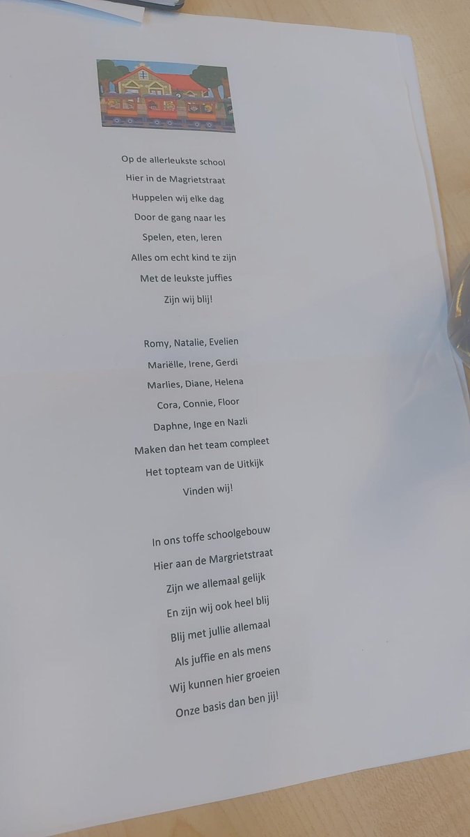 Trost! #dagvandeleerkracht #betrokkenteam #betrokkenouders #samen #dankbaar <a href="/STEemVallei/">Stichting Eem-Vallei Educatief</a>
